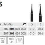 Meisinger Black Cobra Surgery Bur B1S RA L