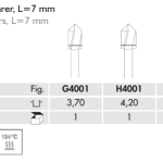 Meisinger Pilot Burs RA L=7 mm