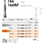Meisinger Surgical Cutters of Stainless Steel 166RF HP XL 021