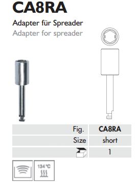 Meisinger Adapter for Spreader Short