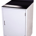 HANDLER MODEL # 243 Single Door Cabinet - 24'' WITH BACKSPLASH