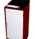 HANDLER MODEL # 245 Single Door Cabinet - 18'' WITH BACKSPLASH