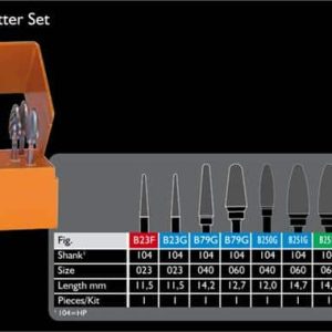 Meisinger Black Cobra Cutter HP Set #2740
