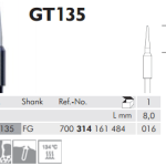 Meisinger Gingiva Trimmer GT135 FG 016 L 8.0