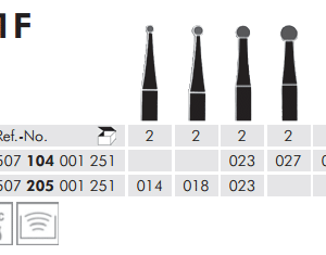 Meisinger Black Cobra Surgery Bur B141F RA L
