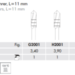 Meisinger Pilot Burs RA L L=11 mm