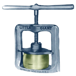 HANDLER MODEL # 33 Little Giant Flask Press