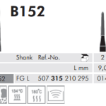 Meisinger Black Cobra Surgery Bur B152 014 L 9.0 FG L