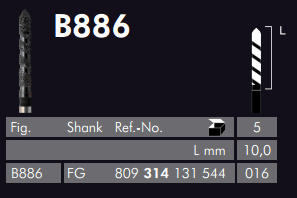 Meisinger Germany Black Cobra Diamond B886-016-FG L 10.0