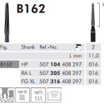 Meisinger Black Cobra Surgery Bur B162 HP 016 L 11.0
