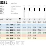 Meisinger Diamond Long Pear 808LH FG Super Coarse
