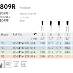 Meisinger Diamond Pear 809RF FG Fine