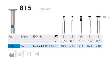 Meisinger Diamond Wheel 815 FG Medium