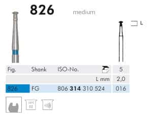 Meisinger Diamond Wheel 826 FG Medium 016