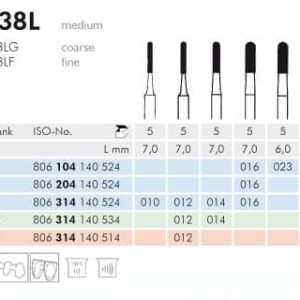 Meisinger Diamond 838LG FG Coarse 012
