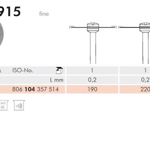 Meisinger Diamond Disc HP 915 Fine