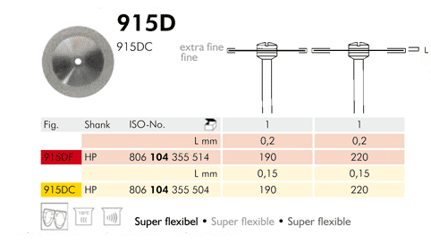 Meisinger Diamond Disc HP 915D Fine