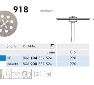 Meisinger Diamond Disc HP 918 Medium