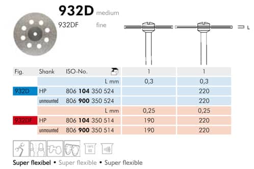 Meisinger Diamond Disc HP 932D Medium