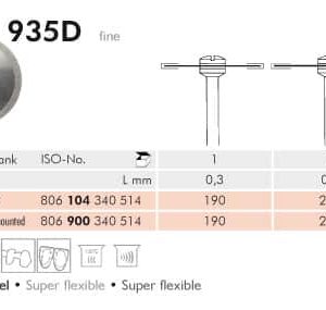 Meisinger Diamond Disc HP 935D Fine