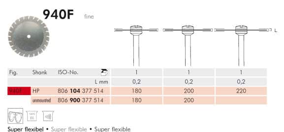 Meisinger Diamond Disc HP 940F Fine