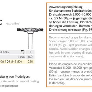 Meisinger Diamond Disc HP 991C Extra Fine