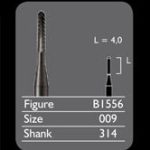 Meisinger Black Cobra Tungsten Carbide Bur #B1556