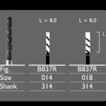 Black Cobra Diamond Bur # B837R - FG Meisinger Germany
