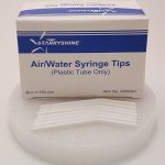WYKLESure Tip, Air/Water Syringe Tips Disposable (White/White) Tubes ONLY 200/pk #8653