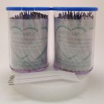 WYKLESure Tip, Air/Water Syringe Tips With Metal Tube (Metal/White) 250/pk #8651B-250