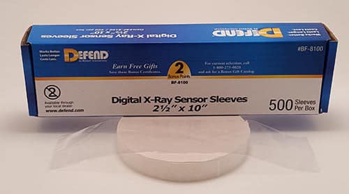 DEFEND/Mark3 Digital X-Ray Sensor Sleeves Sensor Covers, All Sizes #BF-8000