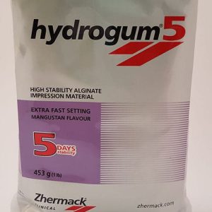 Zhermack Hydrogum 5 Alginate Extra Fast Set 453g Tropical Fruit Flavor