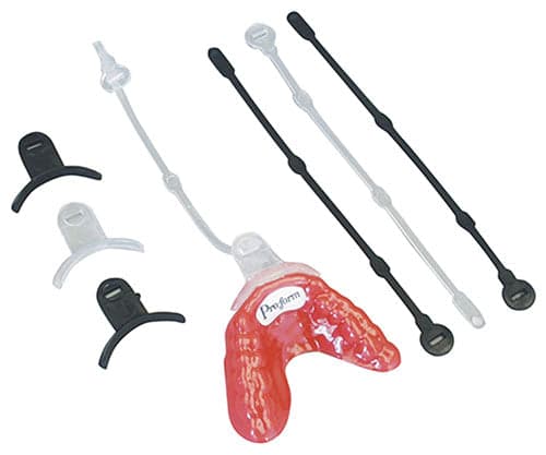 KEYSTONE Mouthguard Straps Clear or Black 12 or 25/pk #9597340