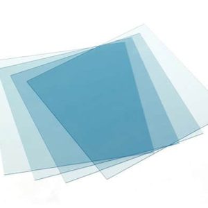 KEYSTONE Retainer Material 5"x5" ALL SIZES of Thickness, 25/pk, 50/pk or 625/pk #9614810