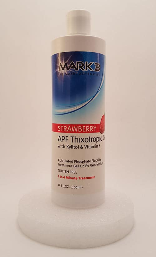 Mark3 APF Topical Fluoride Gel Strawberry, 16oz. #1614