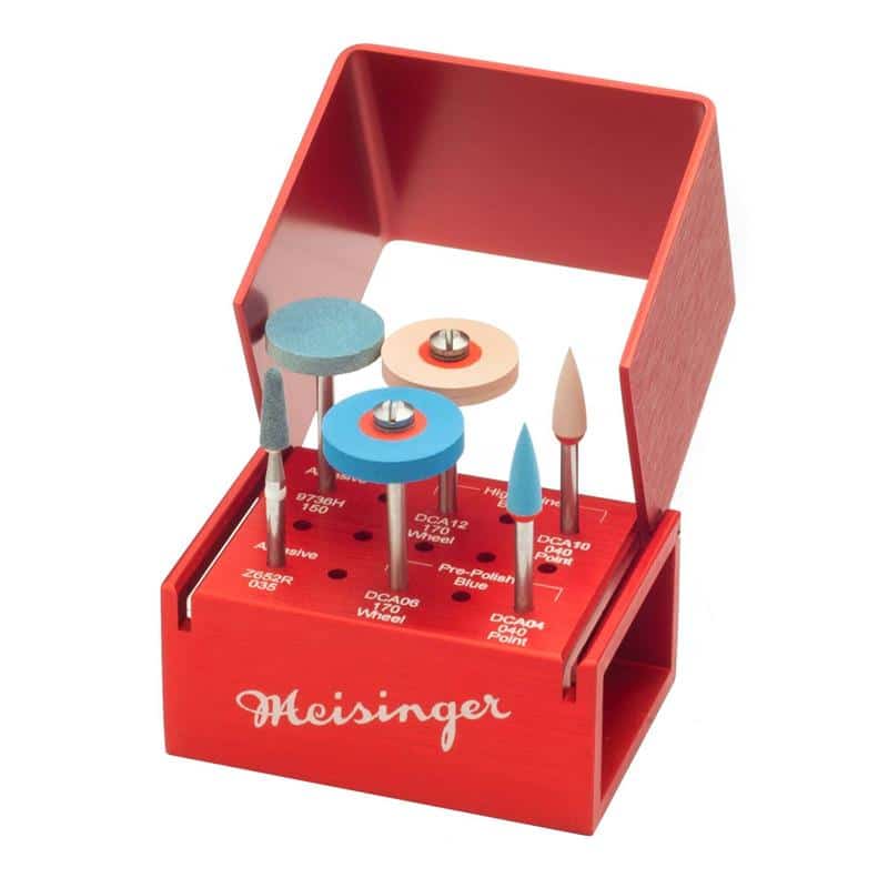Meisinger (LUS85) LUSTER for Zirconia Adjusting and Polishing Kit