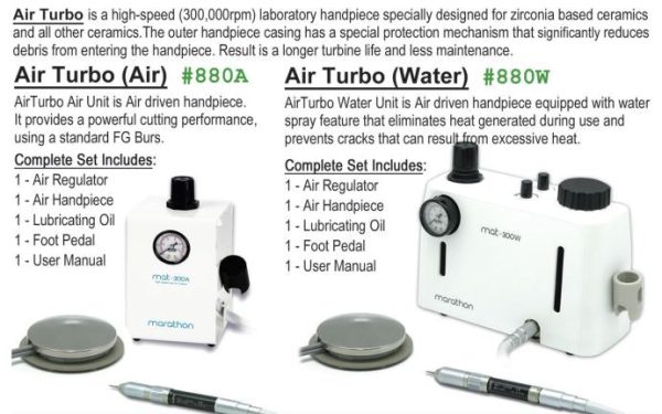 Meta Dental Corp Marathon Air Turbo Unit, All Types #880