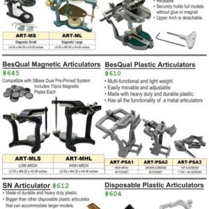 Meta Dental Corp Articulators, All Types & Sizes #602