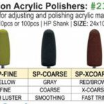 Meta Dental Corp Silicon Acrylic Polishers, All Types & Sizes 10/pk #230