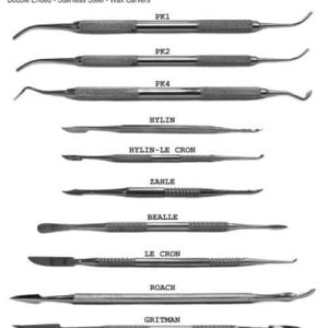 Meta Dental Corp Wax Carvers, All Types & Sizes 1/pk #706-PK1