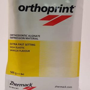 Zhermack Orthoprint Alginate Extra Fast Set 500g Vanilla Flavor