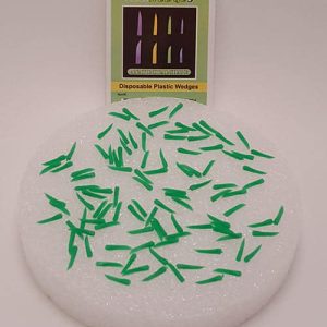 Plasdent Corporation Acuwedges Plastic Disposable Wedges ALL SIZES 100 pcs/box