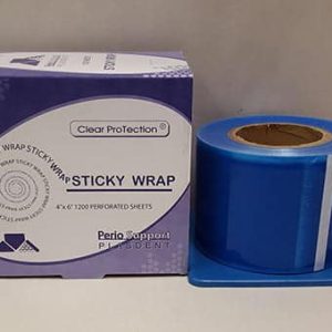 Plasdent Corporation Universal Barrier Film 4"x6" 1,200/Roll Blue