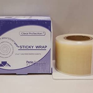 Plasdent Corporation Universal Barrier Film 4"x6" 1,200/Roll Clear