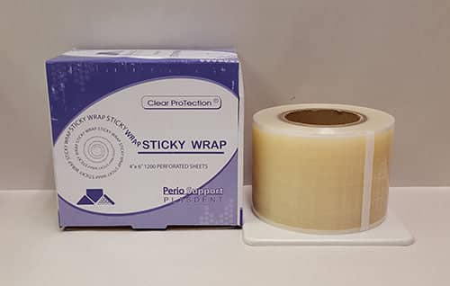 Plasdent Corporation Universal Barrier Film 4"x6" 1,200/Roll Clear