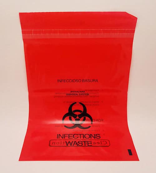 Plasdent Corporation Bio Hazard Waste Bags (9"x10") 200/pk