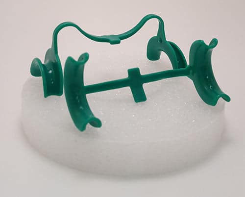 Plasdent Corporation Disposable Plastic Cheek Retractors Small Green 10/pk #EX9008-S