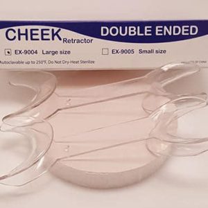 Plasdent Corporation Autoclaivable Cheek Retractors Large Clear 2/pk