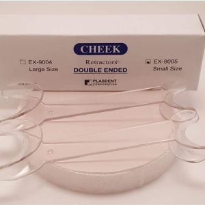 Plasdent Corporation Autoclaivable Cheek Retractors Small Clear 2/pk