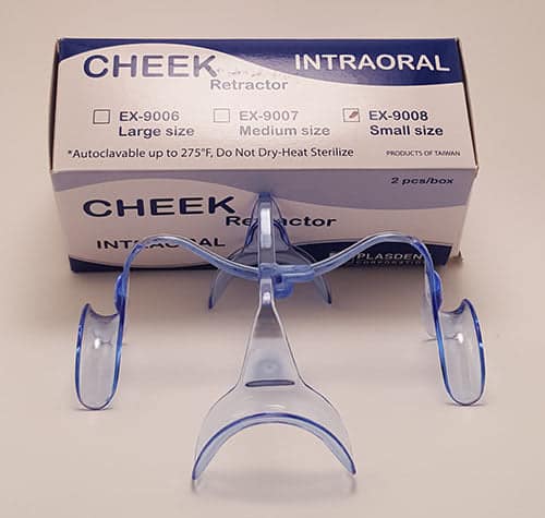 Plasdent Corporation Cheek Retractors Small Clear 2/pk